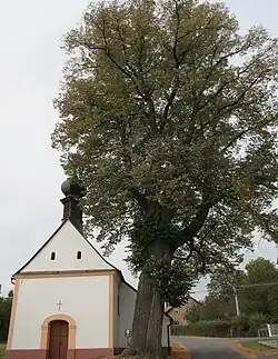 Chudenínská lípa a kaplička Panny Marie