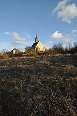 Kostel sv. Vavřince v obci Želina