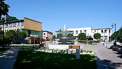 Hlavní náměstí s fontánou