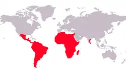 Areál rozšíření