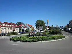 Náměstí 3. května v centru města