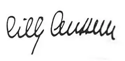 Cilly Aussemová – podpis