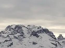 Cima Mandron uprostřed masivu Brenta