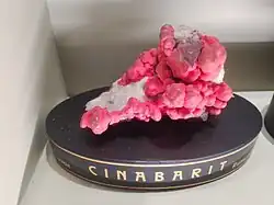 Cinabarit národní muzeum