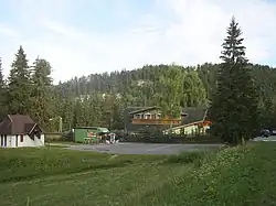 Čingov - hlavní turistické centrum Slovenského ráje