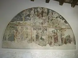 Tempietto longobardo, středověké fresky