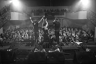 Děkovačka po koncertě