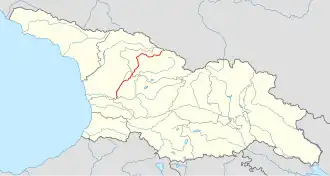 Tok Cchenisckali v Gruzii