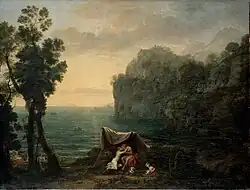 Acis a Galatea, Claude Lorrain