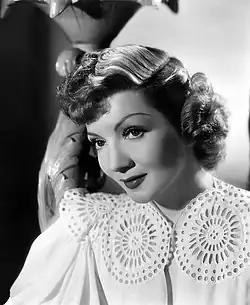 Claudette Colbert kolem roku 1940