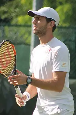 Guilherme Clezar v kvalifikaci Wimbledonu 2015