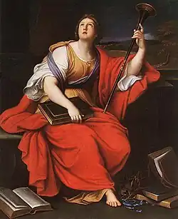 Pierre Mignard: Kleió, 1689