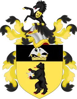 Erb Ronalda Reagana; Motto: Facta non verba (Skutky, ne slova)