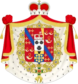 Knížecí erb rodu Metternichů