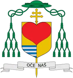 Znak arcibiskupa Marina Barišiće