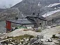 Coazhütte s přístavbou