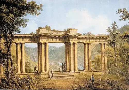 Kolonáda v Adamově (1815)