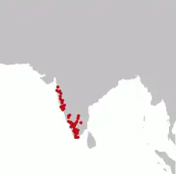 Areál rozšíření