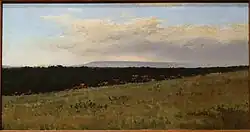 Coming Herd, After a Rain, asi 1895, olej na plátně - Harry Ransom Center - University of Texas at Austin