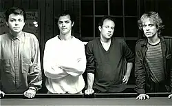 The Bongos, zleva Richard Barone, James Mastro, Frank Giannini a Rob Norris