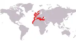 Areál rozšíření