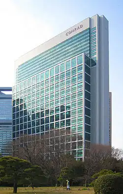 Japonsko, Tokio: Hilton Conrad