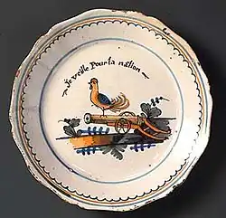 Talíř ze sbírek muzea