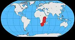 Areál rozšíření