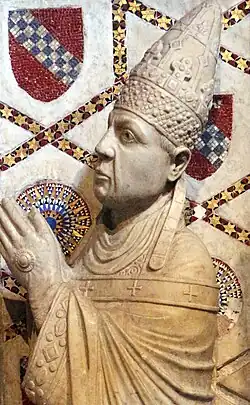 Papež Bonifác IX. za jehož pontifikátu se konal Svatý rok 1390