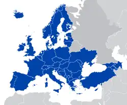 Státy Evropského politického společenství