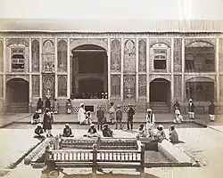 Courtyard of Wali Sher Ali, 1881