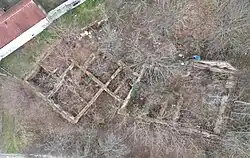 Půdorys usedlosti Panenská (čp. 123) (foto 2024)