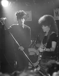 The Cramps (Lux Interior a Poison Ivy) v roce 1982