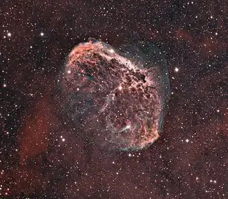 Emisní mlhovina NGC 6888