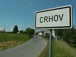 Crhov, pohled na Draha od Zadní Rovinky