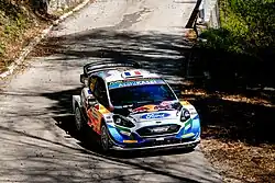 Adrien Fourmaux, Ford Fiesta WRC, Chorvatská rallye 2021
