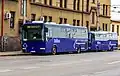 Irisbus Crossway 12,8 a SOR CN 12 při zajištění náhradní dopravy ČD; 2022