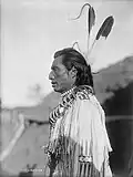 Crow's Heart, Mandan, asi 1908