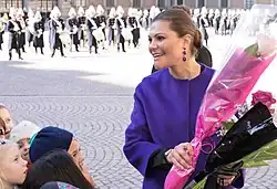 Korunní princezna Viktorie v březnu 2015