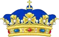 Koruna suverénního knížete v systému napoleonské heraldiky
