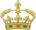 Heraldická koruna francouzských dauphinů