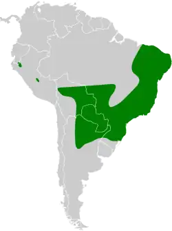 Areál rozšíření