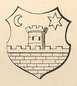 Erb rodu Ernuštů z Čakovce