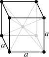 Cubic, body-centered