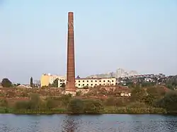 komín zaniklého cukrovaru