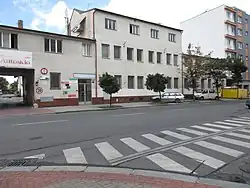 vstup do bývalého cukrovaru