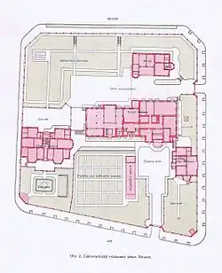 Situační plán Výzkumného ústavu cukrovarnického