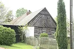 Cultural monument House no 2 in Zahrádka, Pošná, Pelhřimov District.jpg