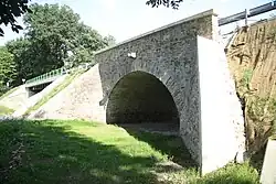Cultural monument bridge near Želiv, Pelhřimov District.jpg
