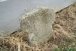 Cultural monument memorial stone in Jiřičky, Křelovice, Pelhřimov District.jpg